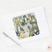 Winning Quadratischer Aufkleber (Umschlag)