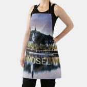 Winningen Moselle Sunset Panorama Deutschland Vint Schürze (InSitu)