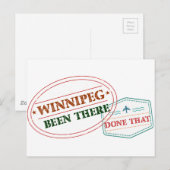 Winnipeg Bee da getan, dass Postkarte (Vorne/Hinten)