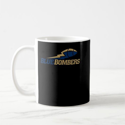 Winnipeg Blue Bomberr Team Kaffeetasse (Links)
