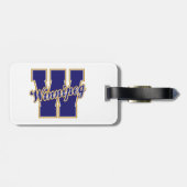 Winnipeg-Buchstabe Gepäckanhänger (Rückseite horizontal)