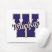 Winnipeg-Buchstabe Mousepad (Mit Mouse)