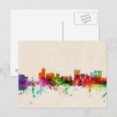 Winnipeg Canada Skyline Cityscape Postkarte (Vorne/Hinten)