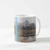 Winnipeg Eisenbahnbrücke Kaffeetasse (VorderseiteRechts)