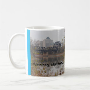 Winnipeg Eisenbahnbrücke Kaffeetasse