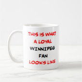 winnipeg fan, loyal kaffeetasse (Links)