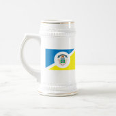 Winnipeg-Flagge Bierglas (Links)