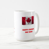 Winnipeg Frohen Kanada-Tag Kaffeetasse (VorderseiteRechts)