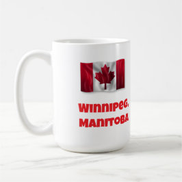 Winnipeg Frohes Canada-Tag Kaffeetasse