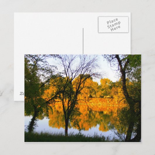 Winnipeg Herbst Postkarte (Vorne/Hinten)