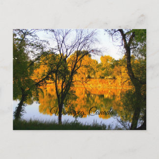 Winnipeg Herbst Postkarte