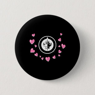 Winnipeg Jets Valentine Liebe Nhl Offiziell Lizenz Button