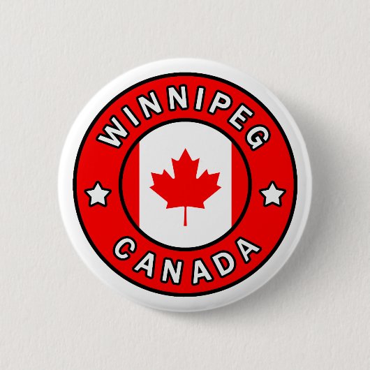 Winnipeg Kanada Button (Vorderseite)