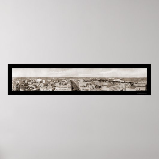 Winnipeg Kanada Foto 1907 Poster (Vorne)