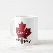 Winnipeg Kanada Kaffeetasse (Vorderseite Links)