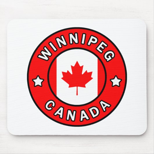 Winnipeg Kanada Mousepad (Vorne)