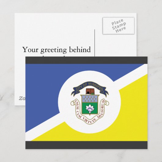 Winnipeg, Kanada Postkarte (Vorne/Hinten)