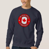 Winnipeg Kanada Sweatshirt (Vorderseite)