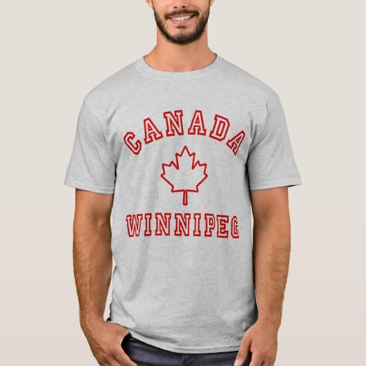 Winnipeg Kanada T-Shirt (Vorderseite)