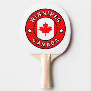 Winnipeg Kanada Tischtennis Schläger