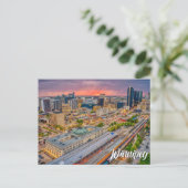 Winnipeg, Manitoba, Kanada Postkarte (Stehend Vorderseite)