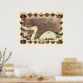 Winnipeg, MB, Kanada - Panoramablick - 1884 Poster (Küche)