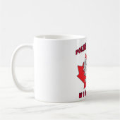 Winnipeg Polnisch Kanadisches Leaf Kaffeetasse (Links)