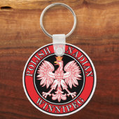 Winnipeg Polnischer Adler Schlüsselanhänger (Vorderseite)