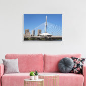 Winnipeg Provencher Bridge Leinwanddruck (Insitu (Wohnzimmer))