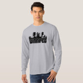 Winnipeg-Skyline T-Shirt (Vorne ganz)