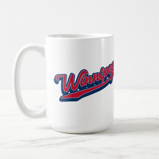 Winnipeg T - Shirt Kaffeetasse (Links)