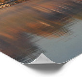 Winnipesaukee Meredith Herbst Morgens Poster (Ecke)