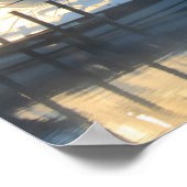 Winnipesaukee Meredith Marina Herbst Poster (Ecke)