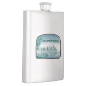 Winnipesaukee New Hampshire Deer Flachmann (Rechts)