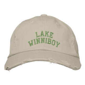 Winnipesaukee-See: WINNIBOY-SEE mit individuellem Bestickte Baseballkappe