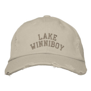 Winnipesaukee-See: WINNIBOY-SEE mit individuellem Bestickte Kappe
