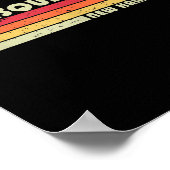 Winnisquam Lake New Hampshire Funny Fishing Summer Poster (Ecke)