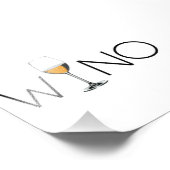 Wino Wine Lover Glass Fotodruck (Ecke)