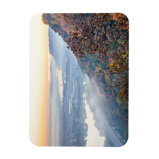 Winona Autumn Sunrise Magnet (Vertikal)