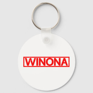 Winona-Briefmarke Schlüsselanhänger