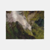 Winona Falls (US-Landschaft) (von Hermann Herzog) Fleecedecke (Vorderseite (Horizontal))