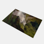 Winona Falls (US-Landschaft) (von Hermann Herzog) Fußmatte (Schrägansicht)