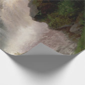 Winona Falls (US-Landschaft) (von Hermann Herzog) Geschenkpapier (Ecke)
