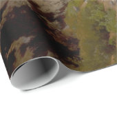 Winona Falls (US-Landschaft) (von Hermann Herzog) Geschenkpapier (Rolleneckpunkt)