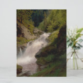 Winona Falls (US-Landschaft) (von Hermann Herzog) Karte (Stehend Vorderseite)