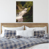 Winona Falls (US-Landschaft) (von Hermann Herzog) Leinwanddruck (Insitu (Schlafzimmer))