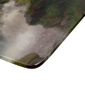 Winona Falls (US-Landschaft) (von Hermann Herzog) Schneidebrett (Ecke)