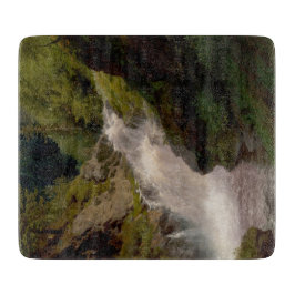 Winona Falls (US-Landschaft) (von Hermann Herzog) Schneidebrett
