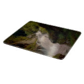 Winona Falls (US-Landschaft) (von Hermann Herzog) Schneidebrett (Ecke)