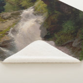 Winona Falls (US-Landschaft) (von Hermann Herzog) Sherpadecke (3/4)